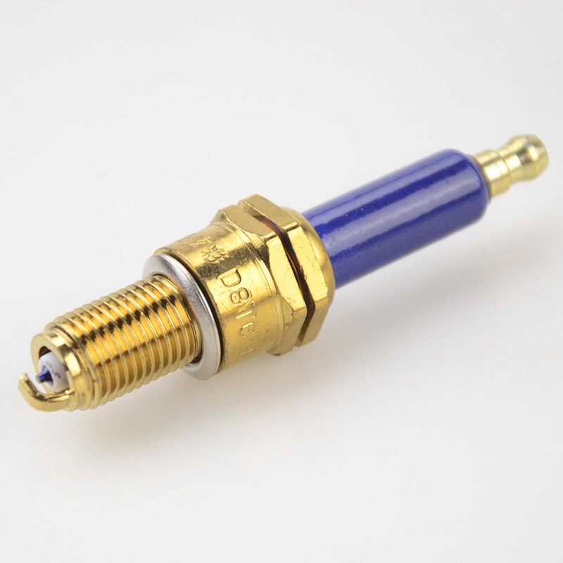 GOOFIT 10pcs/set D8TC Spark Plug Set Iridium Power Spark Plug