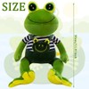 YCFAIIKG Frog Cuddly Toy Plush, Frog Cuddly Toy Children, Plush