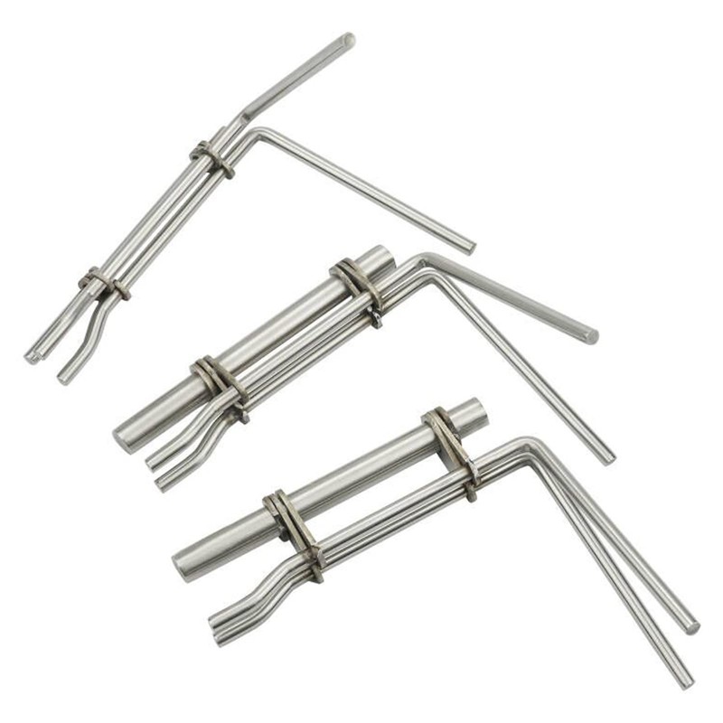 Shkalacar 3Pcs Hydraulic Cylinder Piston Rod Seal Installation Tool for