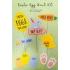 Easter Egg Hunt Kit 5 Signs, 20 Bunny Feet &