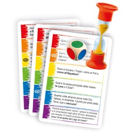 Clementoni - Sapientino Testa Educational Game 6 Years, Quiz, Flashcards, Geography-Made in Italy, Colour Italiano, 16441