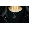 Ann Claridge Sigil of Archangel Sandalphon Necklace, 20" Snake Chain