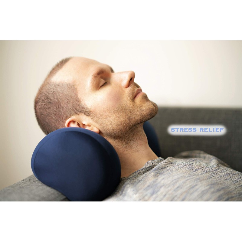 ADEPTNA Extra Soft Microbead Travel Neck Support Pillow Back Head