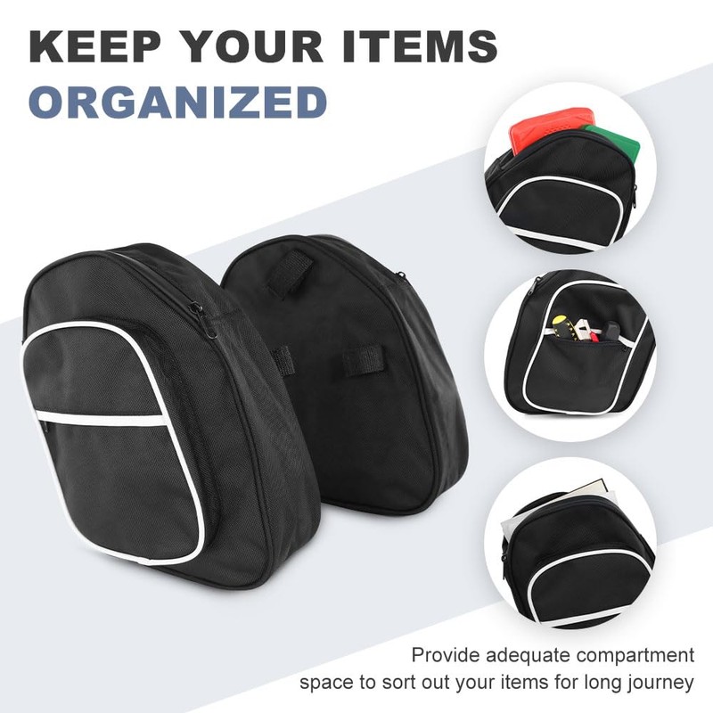 REARACE Motorcycle Front Frame Side Bags Compatible with 2018-2023 Royal