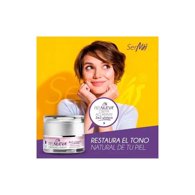 Crema Aclarante Restaura El Tono Natural De Tu Rostro.