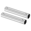 uxcell 2Pcs 2-Way Straight Pipe Fitting Connector, Fit 1 Inch(25mm)