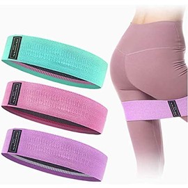 Juego de bandas de resistencia para entrenamiento de cuerpo completo, caderas, muslos, glúteos, piernas, pecho, tela, bandas de ejercicios, bandas elá