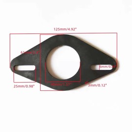 CCeCCe 4 Pack Car Tweeters Adapter Mount Bracket Spacer Rings Holder for Toyota Tacoma 4Runner Camry FJ Cruiser Subaru Kicker WRX STi Forester Crosstrek Front Dash Tweeter Bullet Tweeter Audio Systems