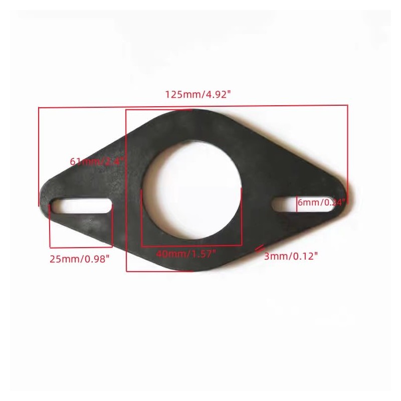 CCeCCe 4 Pack Car Tweeters Adapter Mount Bracket Spacer Rings