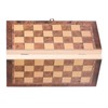 3in1 Portable Wooden Chessboard Folding Board Chess Game For Party