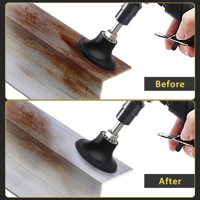 LEONTOOL 4 Pack Quick Change Disc Pad Holder Roll Lock