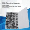 400Pcs SMD Electrolytic Capacitor 24 Values Aluminium 1uF‑1000uF Accessory Set