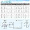 Surpass Hobby 2948 5880KV Brushless Motor Shaft 3.175mm with Water