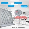 YTFLOT Lab Drying Rack 52 Pegs Laboratory Cabinets Glass Drying