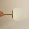 BAODEN Pantalla de cristal para lámpara de pared moderna con