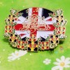 Merry Christmas Xmas New Year Union Jack UK Flag Pin