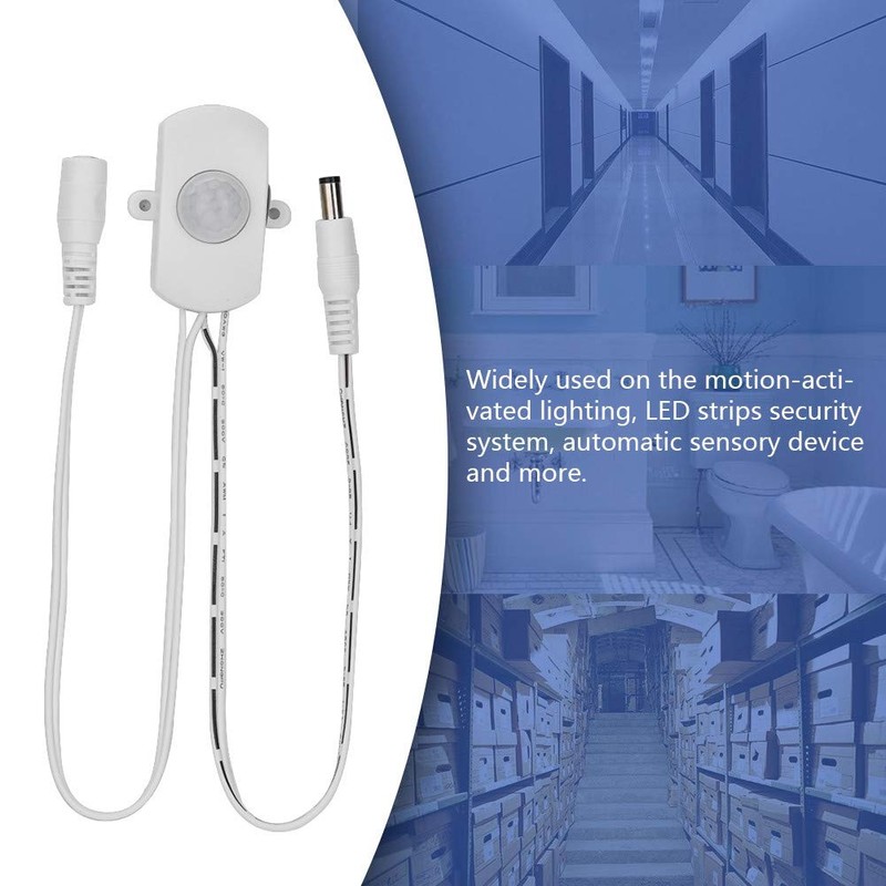 Fdit DC 6V to 24V 5A Mini Pir Motion Sensor