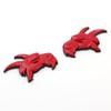 2PCS Custom Head Emblems 3D Badges Replacement for TRX Ram