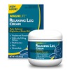 MagniLife Relaxing Leg Cream, 4 Oz, Fast-Absorbing Topical Moisturizing Cream