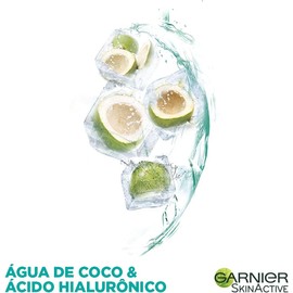 Garnier Skin Naturals Face Mascarilla facial en tela para ojos anti ojeras con coco hidra bomb de garnier, 1 pza Coco (Paquete de 2)