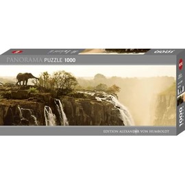Heye Elephant 1000 Piece Marsel van Oosten Panoramic Jigsaw Puzzle