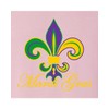 XX-Large Classic Pink Mens Fleur De Lis Mardi Gras Fleur