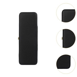 Perfeclan Beauty Tweezers Storage Kit Eyelash Extension Tweezers Case Dustproof Cover Shelf Holder for Nursing Home, Black