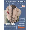 WinnerTransfer Professional Printable Clear Temporary Tattoo Transfer Paper for Inkjet