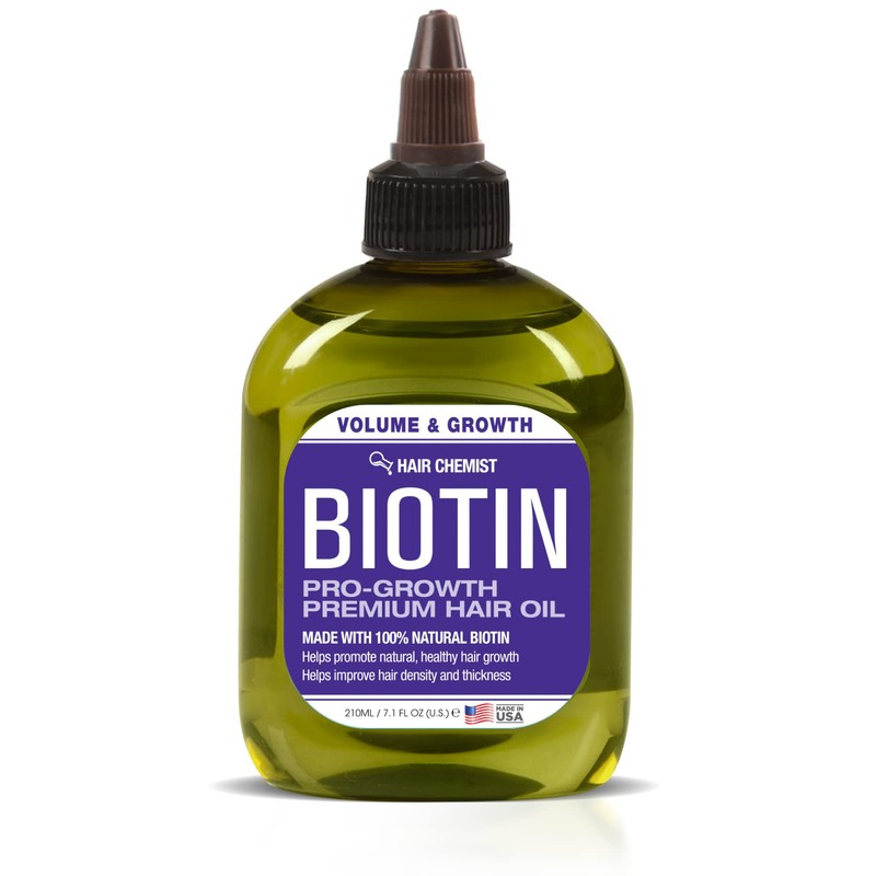 Hair Chemist Biotin Pro-Growth - Aceite para el cabello de