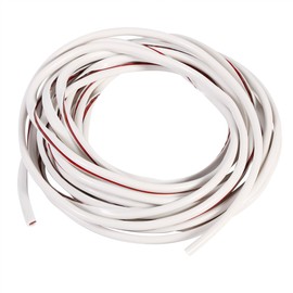 16Ft(5M) Car Door Edge Guards Trim, U Shape Rubber Seal Protector Guard Moulding Strip Scratch Protector Cover Internal Double Sided Tape(White)