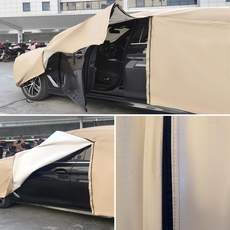 JURMON Heavy Duty Outdoor Car Cover Custom Fit for Dodge