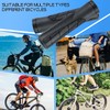 Bicycle Grips Ergonomic Soft Rubber Non Slip Iron
