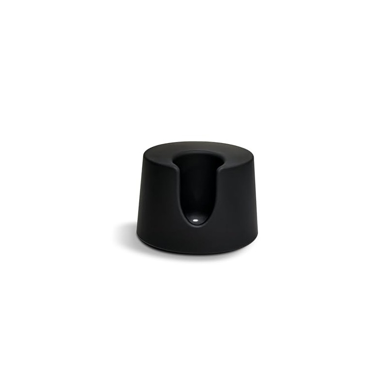 Soporte para afeitadora y cepillo para polvo (Black Razor Stand