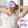 YOCDNOV 2Stück Plüsch Schlafaugenmaske -Augenmaske Flauschige Augenabdeckung Bequeme Schlafmaske Augenbinde