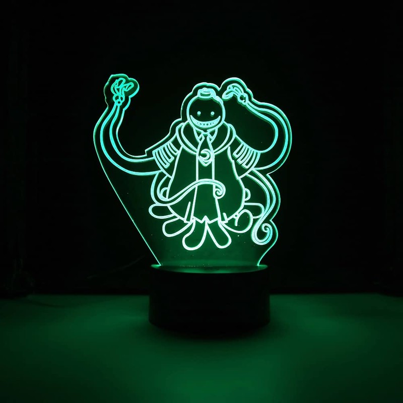 Wolobox LED Lamp Anime Manga Kuro Sensei Colour Changing USB