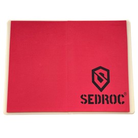 Sedroc Rebreakable Breaking Boards for Martial Arts Karate Tae Kwon Do Training (Red (0.59" Thick))