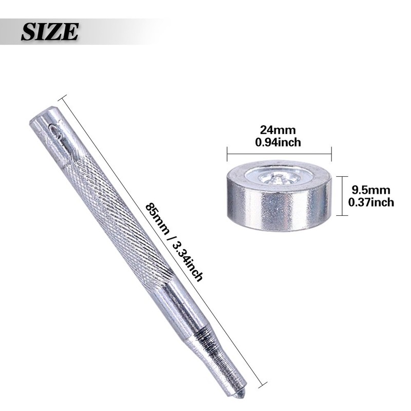 Glarks 120-Pieces Stainless Steel Marine Grade Canvas and Upholstery Boat