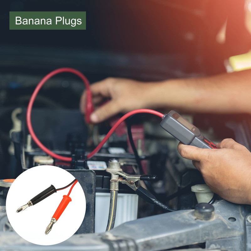 YOKIVE 1 Pair Banana Plug to Test Hook Clips |