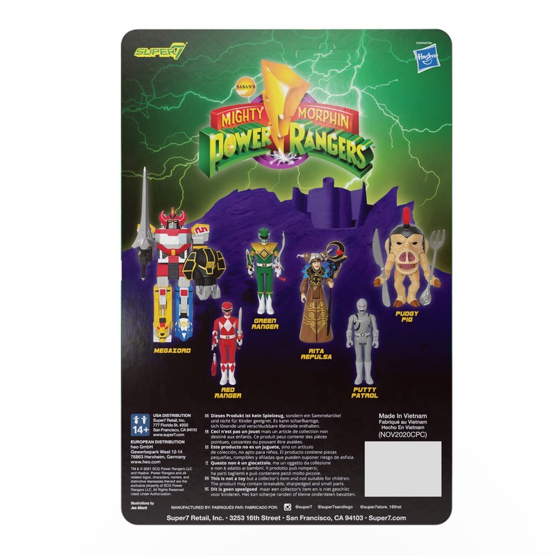 Mighty Morphin Power Rangers Reaction Figure Wave 1 - Red