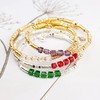 Lauren-Spencer Dainty 18K Gold Plated Beaded Bracelets for Women Stackable