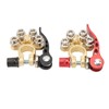 2PCS Car Battery Terminal 4 Way Positive Negative Copper Quick
