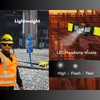 Railhead Gear LED Lightweight Headlamp, Battery Powered Industrial 200 Lumen