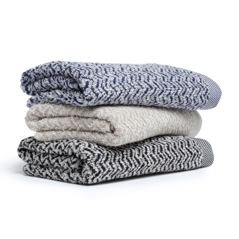 Möve Brooklyn Herringbone Hand Towel 50 x 100 CM Natural-Coloured