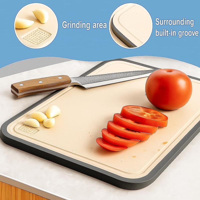 Cutting board titanium, non slip cutting board, cutting boards for