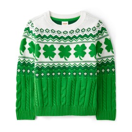 Gymboree,Boys,and Toddler Long Sleeve Sweaters,Shamrock,2T