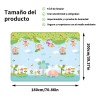 Tapete Bebe Tapete De Juego Plegable Multiusos 180x100x1cm