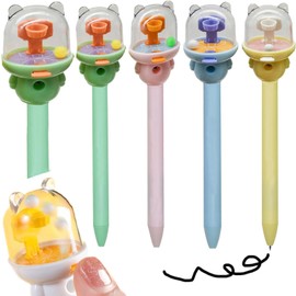 Maydahui Stylish Basketball Ballpoint Pens, Set of 8, 0.02 inches (0.5 mm), Cute Gel Ballpoint Pens, Stationery, Notebook Type, Cute, Kids, Students, Christmas Gift, Present