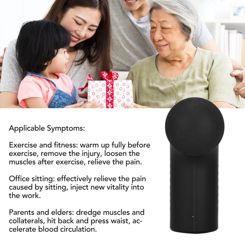 Percussion Muscle Massager Small Portable Relax Fitness Electric Frequency Conversion