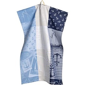 Sander Tea Towel 50 x 70 cm Sailor Motif Colour Number 4 Maritime