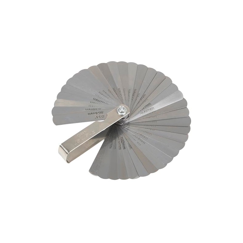 Sealey Vs512 Feeler Gauge 35 Blade - Dual Marked